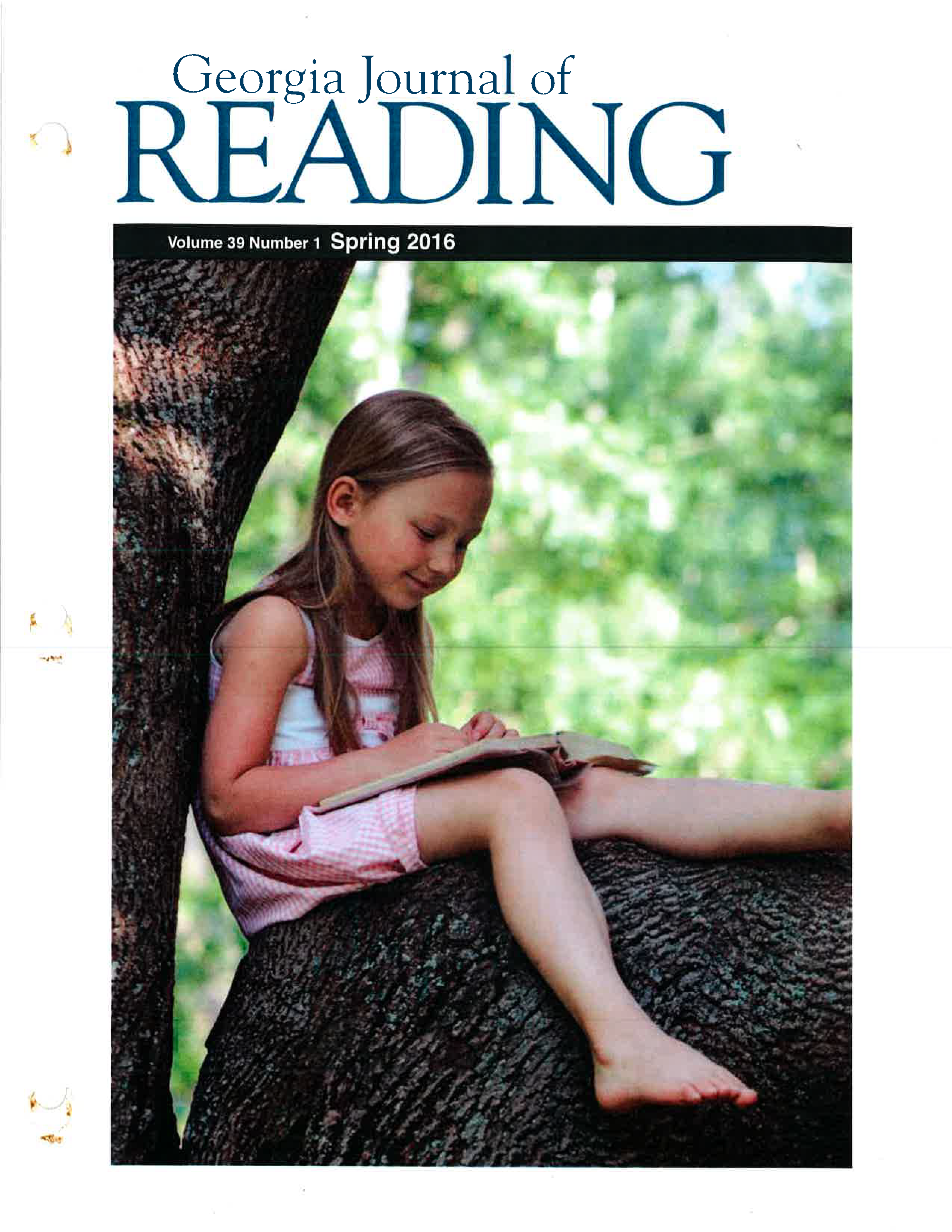 Georgia Journal of Reading (Spring 2016)